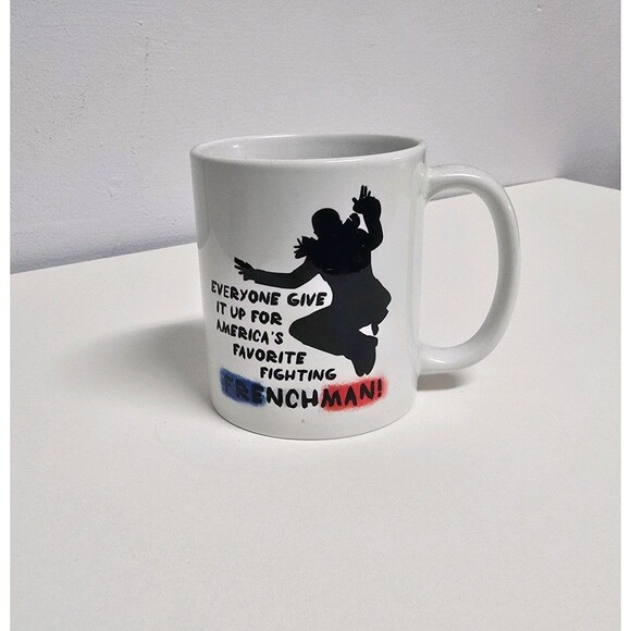 Unbranded Other - Vintage "Everyone Give It Up For America's Favorite French Man" Mug